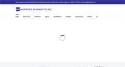 Desktop Screenshot of biopacific.net